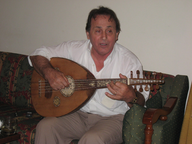 Albert Mansour with Kadamani oud